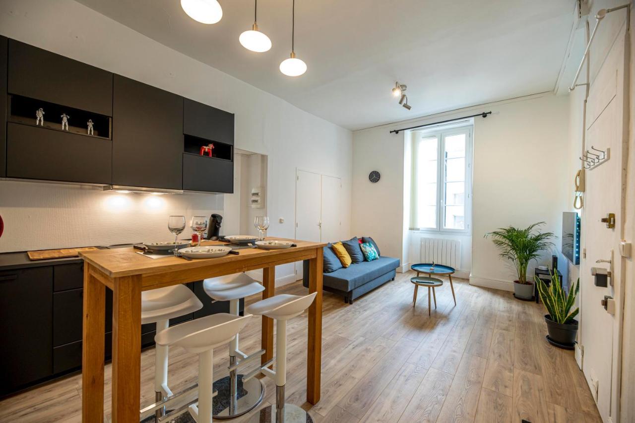 Coeur De Ville, Magnifique Appartement + Parking Pau Kültér fotó
